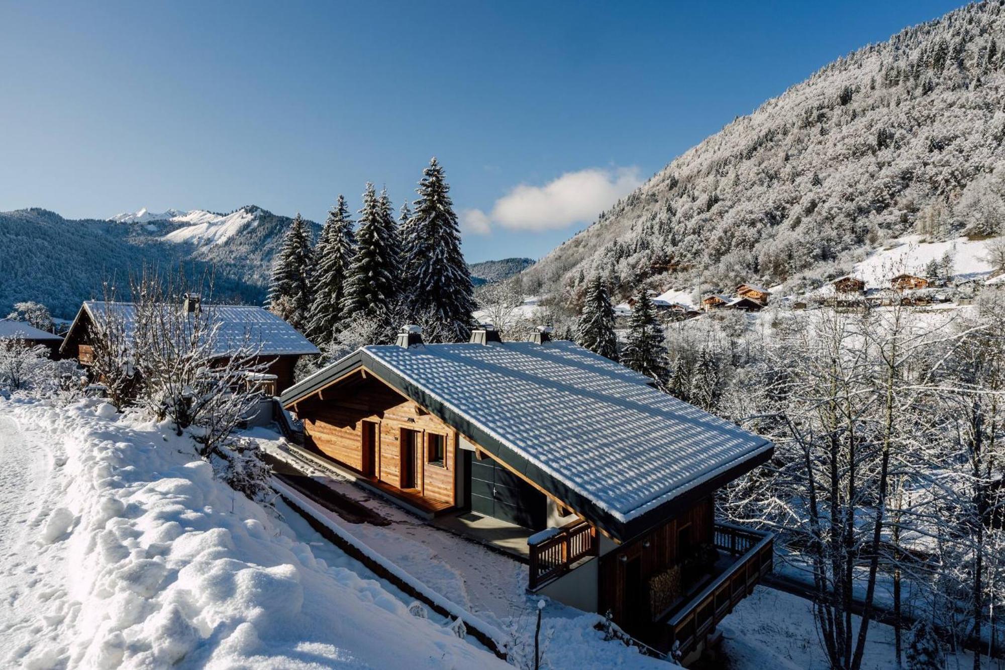 Les Petits Ours Montriond Superbe 8 14 Personnes Villa Exteriör bild
