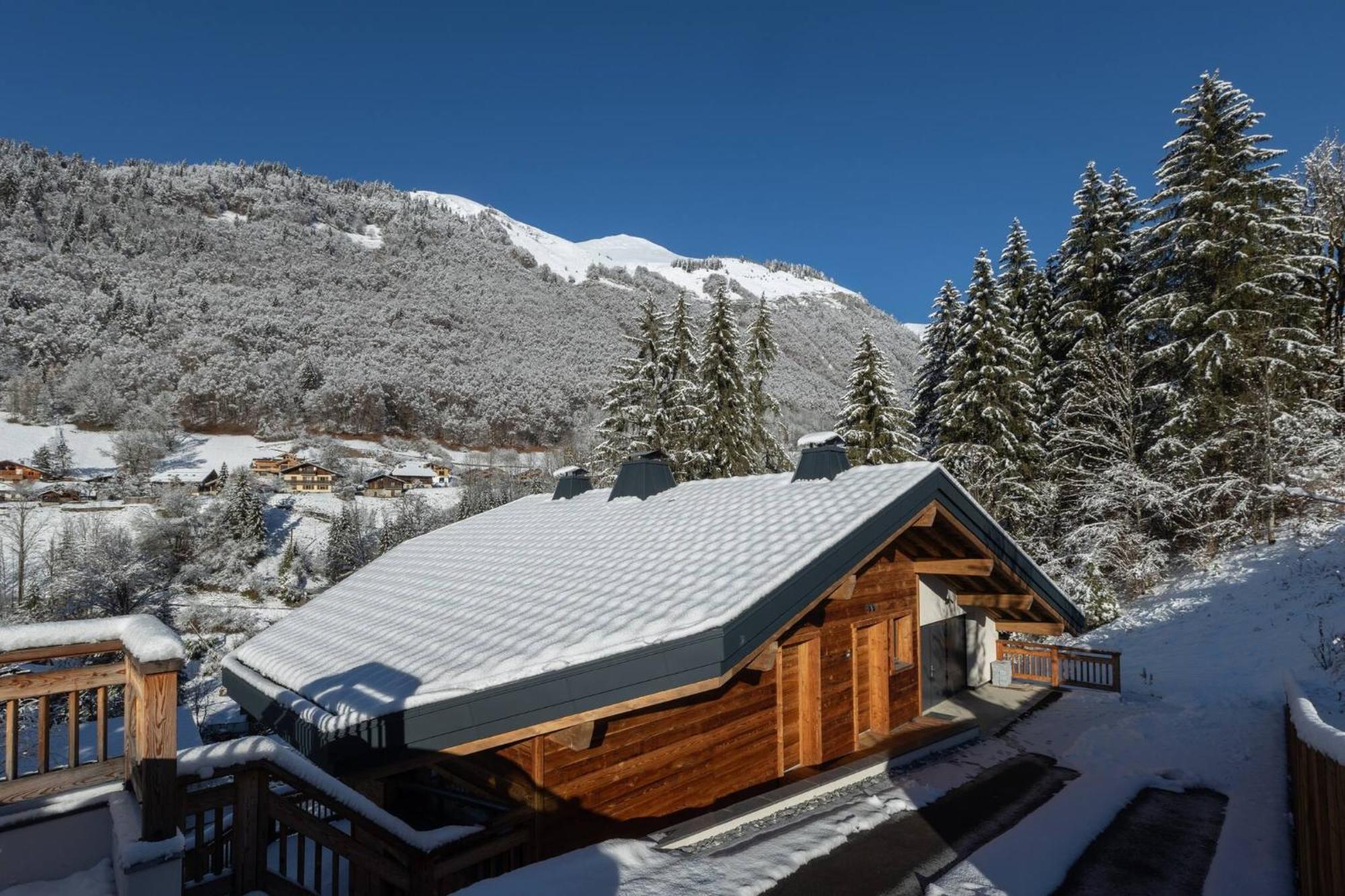 Les Petits Ours Montriond Superbe 8 14 Personnes Villa Exteriör bild
